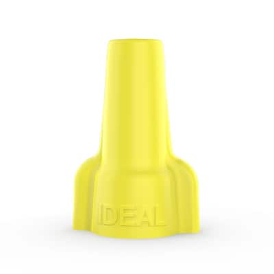 Wing-Nut Wire Connector, 451 Yellow, Jar Of 500