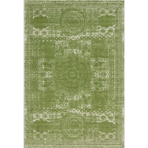 Unique Loom Bromley Wells Green 10' 0 x 14' 1 Area Rug