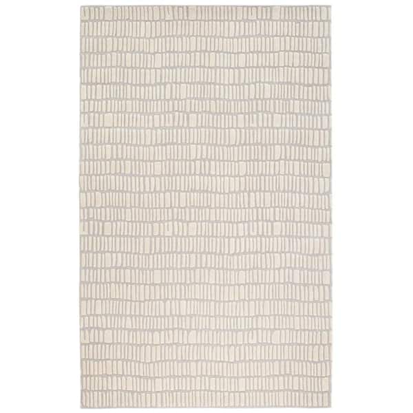 Roark Hand Tufted Wool Ivory 4 ft. x 6 ft. Indoor Area Rug