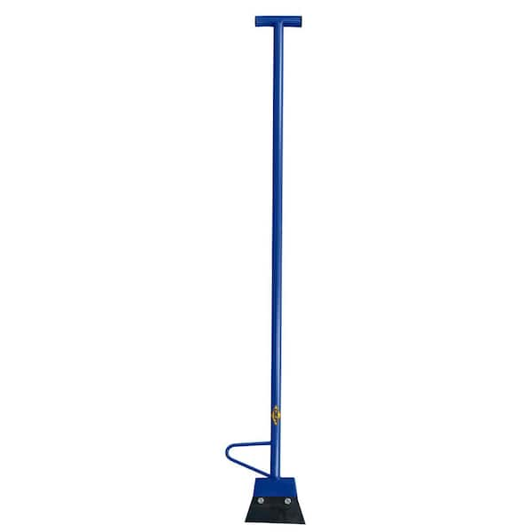 QEP 7 in. Wide Floor Scraper and Stripper with 48 in. Handle and Foot Peg