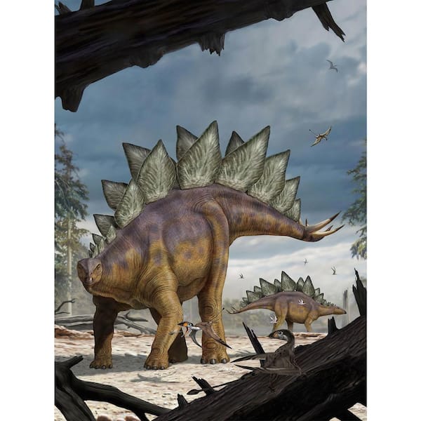Komar Stegosaurus Wall Mural
