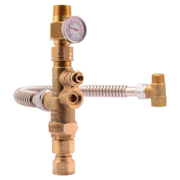 Tank Booster Pro Thermostatic Mixing Valve for Electric/Gas Tank Water Heater