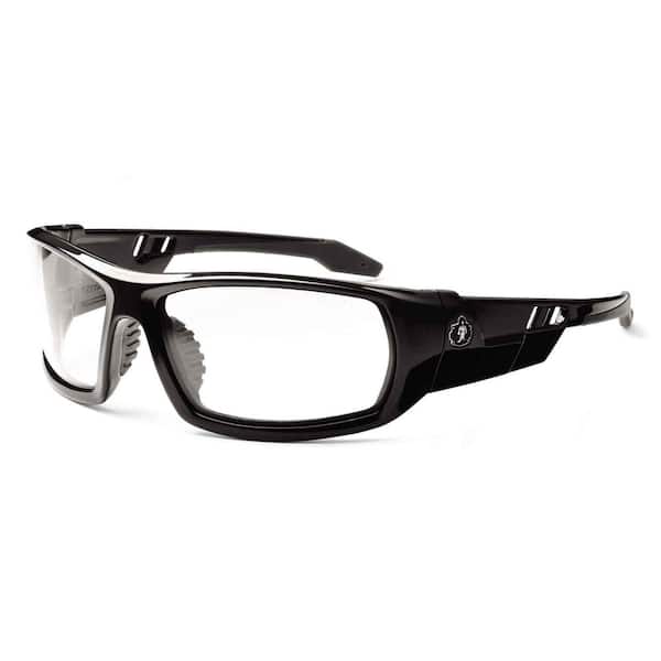 Ergodyne Skullerz Odin Black AntiFog Safety Glasses, Clear Lens ANSI