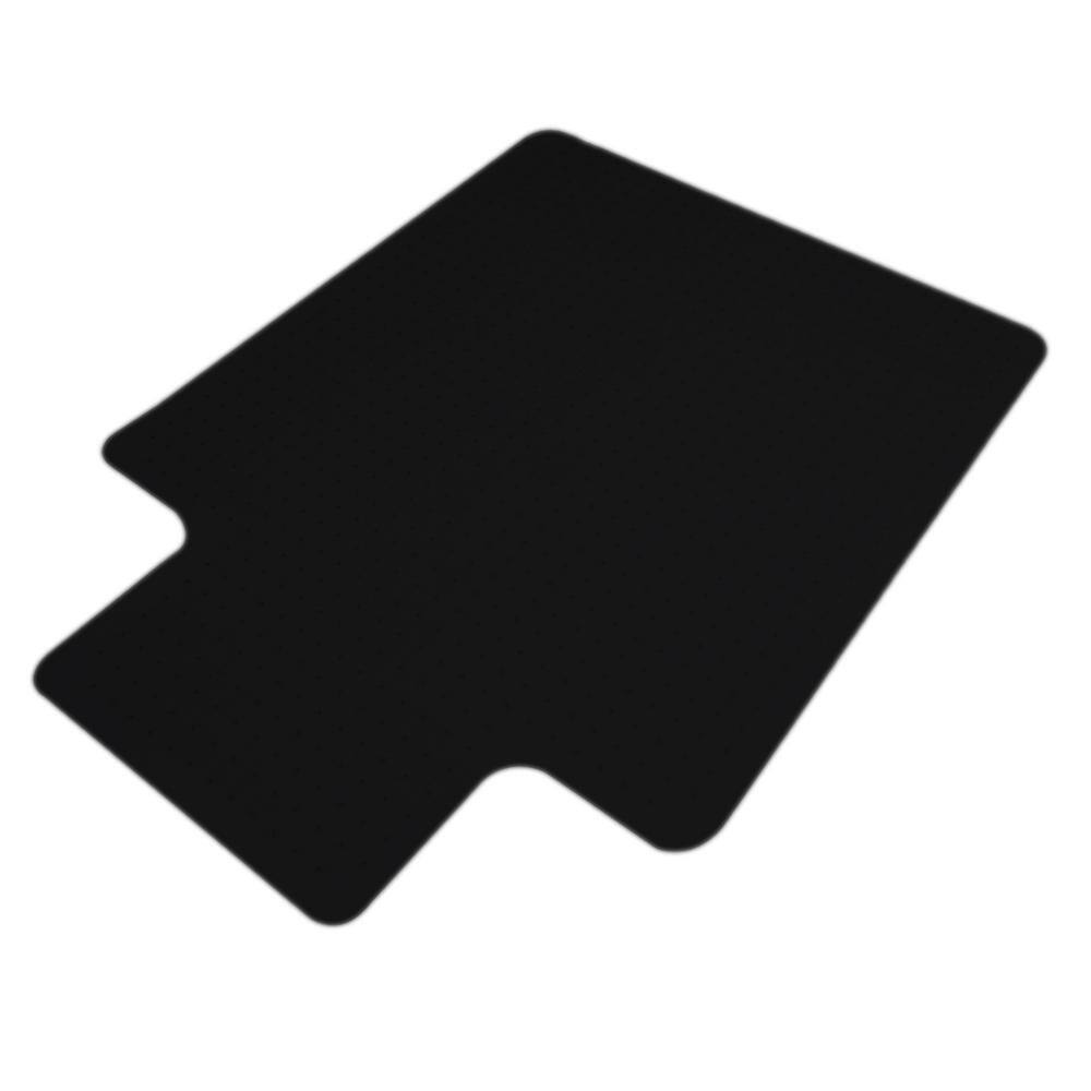 No-Recycling Material 36 x 48 Office Marshal Black Office Chair Mat High Impact Strength Hard Floor Protection 