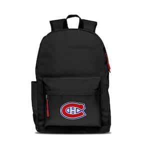Montreal Canadiens 17 in. Black Campus Laptop Backpack