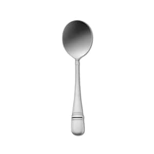 Satin Astragal Round Bowl Soup Spoons 18/10 Stainless Steel (Set of 12)