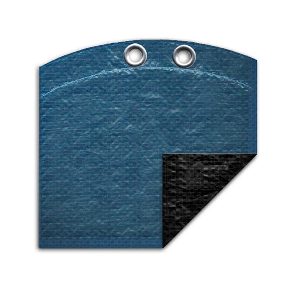Imperial Blue Heavy-Duty Oval Winter Pool Cover, 21' x 41'