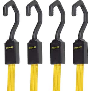 36 in. Flat Bungee Straps Each (4-Pack)