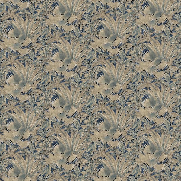 Tommy Bahama Bahamian Breeze Denim Vinyl Peel and Stick Wallpaper Roll (Covers 30.75 sq. ft.)