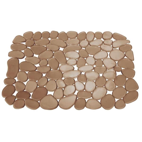 interDesign Pebblz Regular Sink Mat in Amber