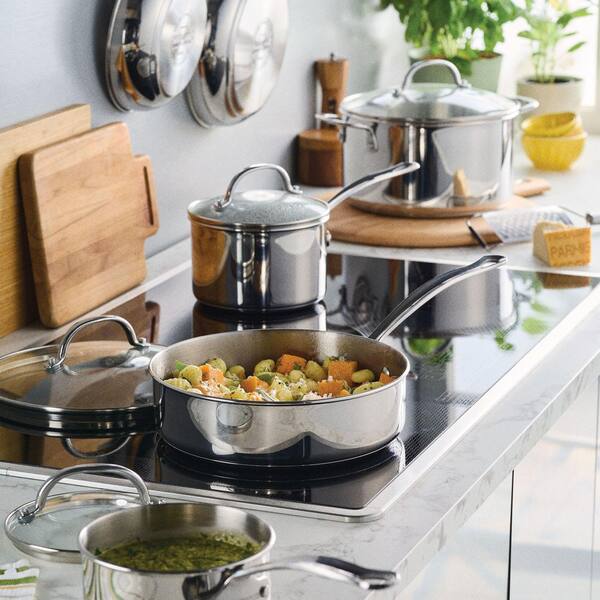 Farberware 10-Piece Millennium Stainless Steel Cookware Set 70688