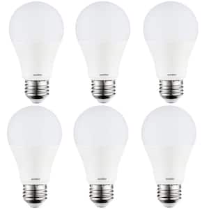 Case of 12 LED A Type 10W 60W Equivalent Light Bulb Medium E26 Base Daylight Sunlite 80737-SU
