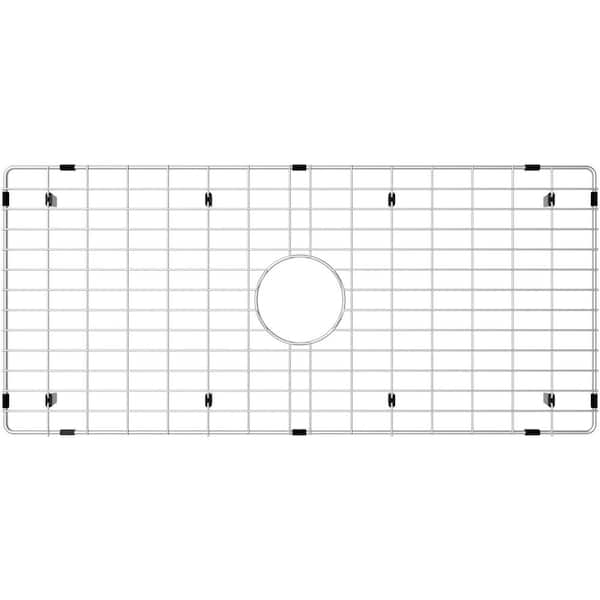 Barclay Products Crofton 33-1/8 in x 15-1/4 in Wire Grid for FS36AC Farmer Kitchen Ledge Sink in Stainless Steel
