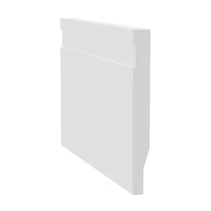 Baseboard-Prepainted WaterProof-5-1/4 in. H x 9/16 in. W x 8 ft. L-EPS Composite White NEO Moulding Propack 7 Eache/Case
