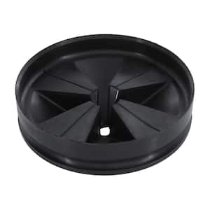 Garbage Disposal Splash Guard Baffle 3.3 inch in Black