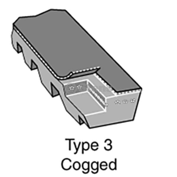 Stens 265-461 OEM Replacement Belt / Exmark 1-323733