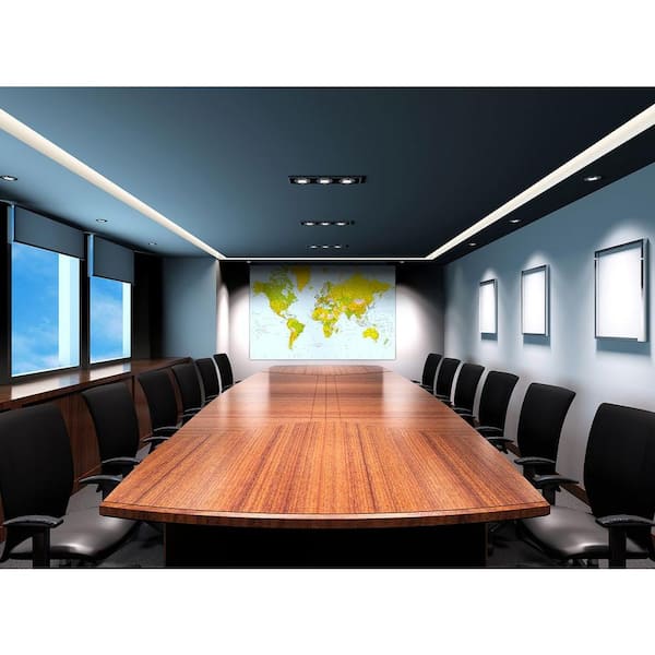 Ideal Decor 69 in. H x 45 in. W Map of the World Wall Mural