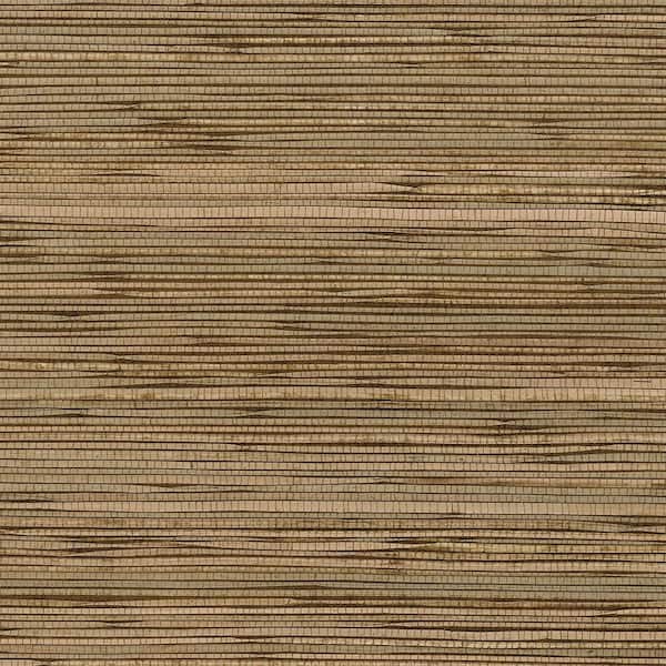 Unbranded Fine Seagrass Grass Cloth Strippable Roll Wallpaper (Covers 72 sq. ft.)