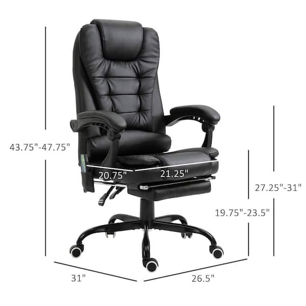 Costway Adjustable Mesh Office Task Chair Heating Lumbar Support Headrest  Black/White - AliExpress