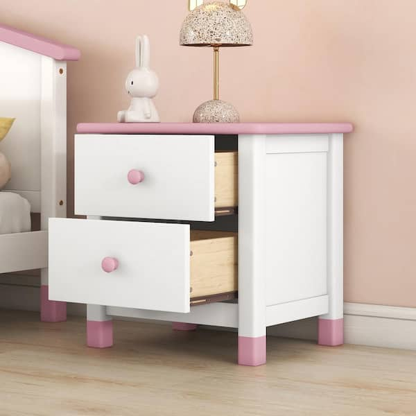 Bedside table for cheap little girl