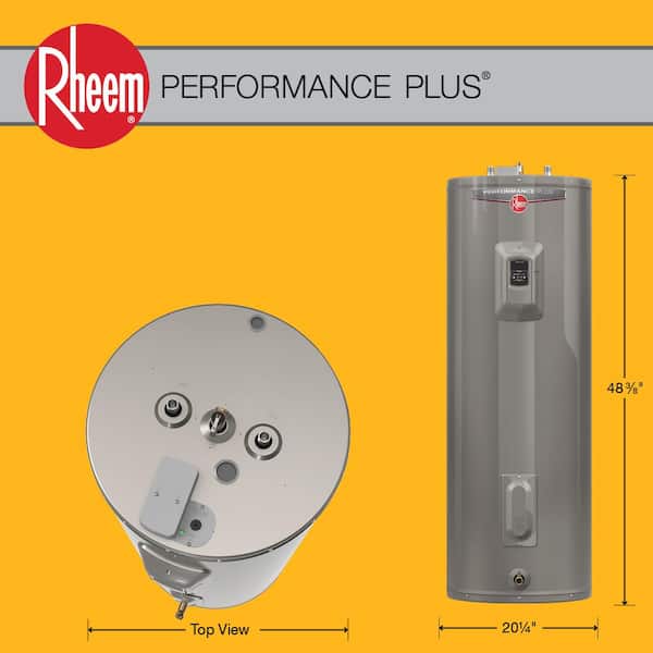 Performance Plus 40 Gal. Medium 5500-Watt Double Element Demand Response Ready Electric Water Heater w/ 9-Year Warranty