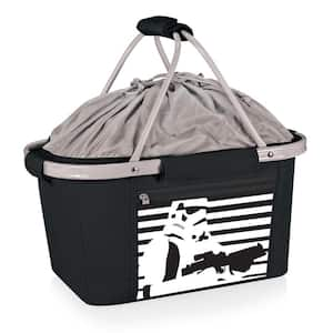 28 oz. Black Storm Trooper Metro Basket Collapsible Tote Cooler