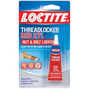 Threadlocker 271 Red Permanent Nut and Bolt Adhesive 0.20 oz. (12 pack)
