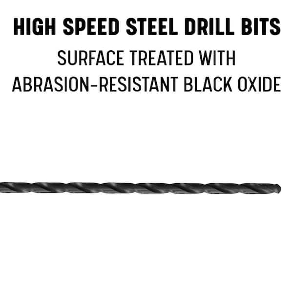 Drill America 55/64 in. x 18 in. High Speed Steel Extra-Long Twist