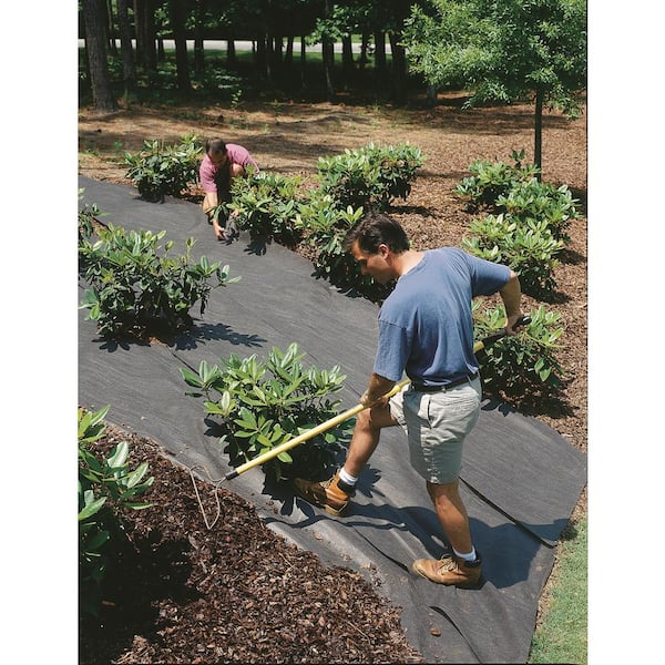 6 ft. x 100 ft. 3.0 oz. Non Woven Fabric for Landscaping, French Drains,  Underlayment, Weeds Barrier