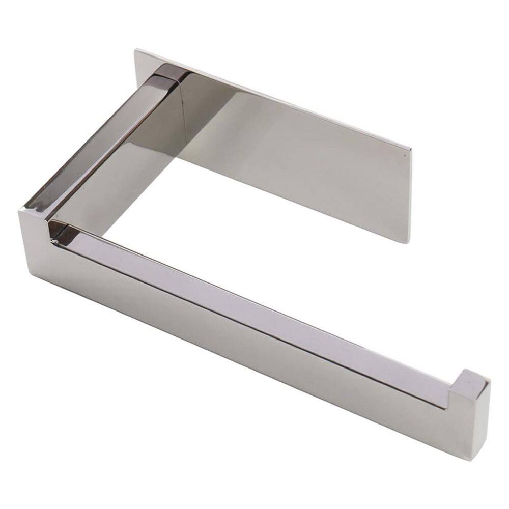 Self-Adhesive Mount Toilet Paper Holder Stainless Steel Toilet Roll Holder no Drilling for Bathroom in Polished Chrome price history on PriceWatchPro