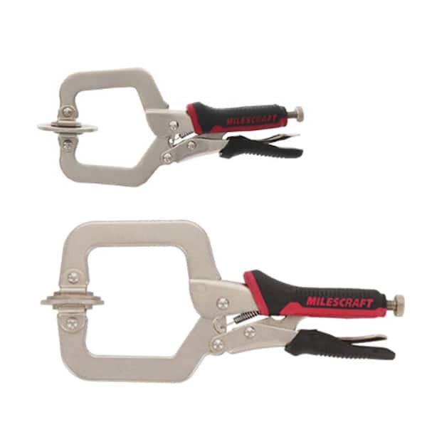 Milescraft Face Clamp Combo - Includes 2 in. and 3 in. FaceClamps (2-Piece)