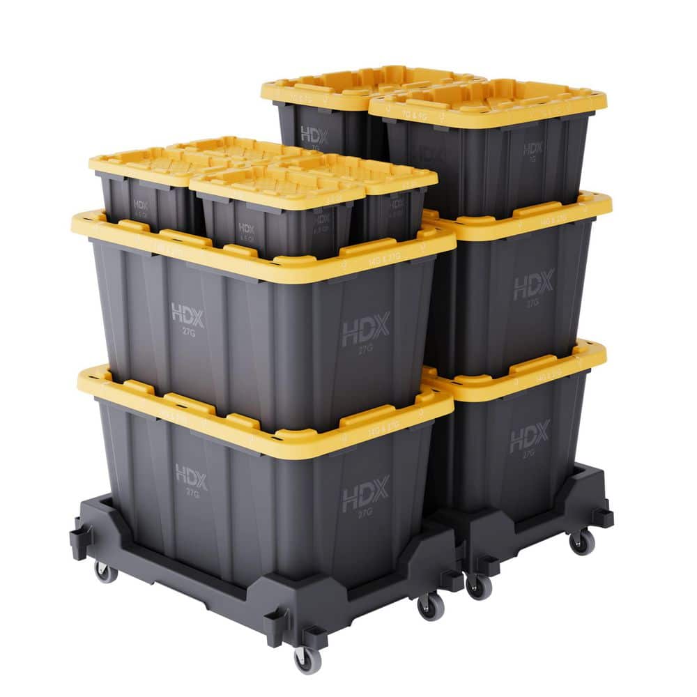 HDX HDX Tote Taxi and Tough Totes Bundle - The Home Depot