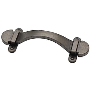 Strap 3 in. (76 mm) Soft Iron Cabinet Drawer Pull