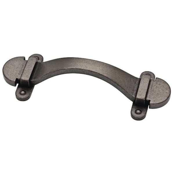 Liberty Strap 3 in. (76 mm) Soft Iron Cabinet Drawer Pull
