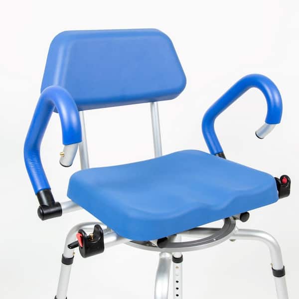 Height Adjustable Padded Tub Bath Seat Disability Shower Chair