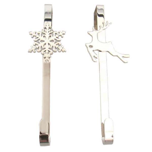 15 in. Artificial Wreath Hanger 2 Asst-Deer design