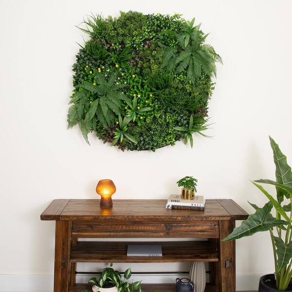 Nearly Natural 40 in. UV Resistant Amalfi Coast Artificial Living