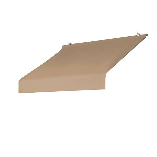 Awnings in a Box 4 ft Designer Fixed Awning Replacement Cover in Sand