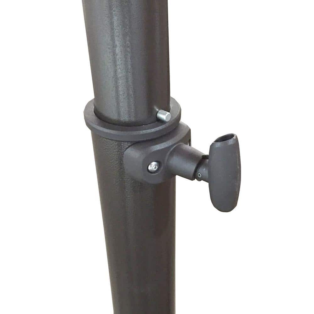 11ft Beige Whisper UV-Treated Offset Umbrella Canopy