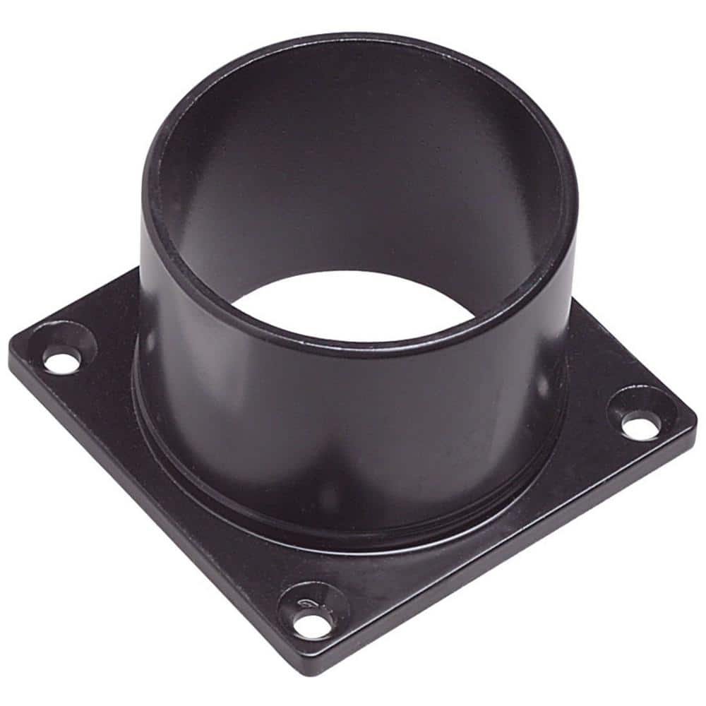 Oak Creek Black Aluminum Outdoor Light with Clear Glass Panels