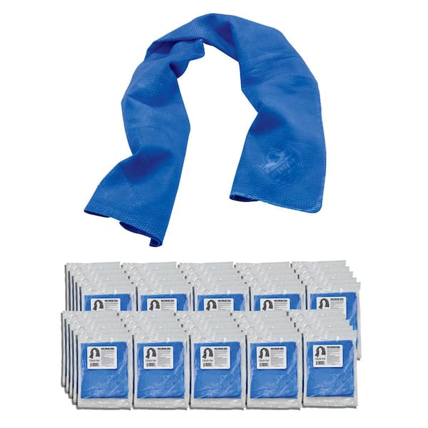 Chill-Its Blue Evaporative Cooling Towel (50-Pack)