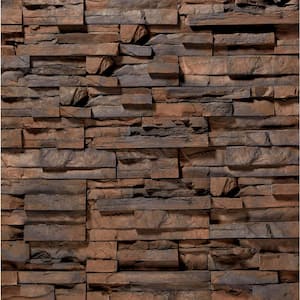 4 in. x 3 in. x 6 to 10 in. Siding Walnut ProStack Corners - 4 LF