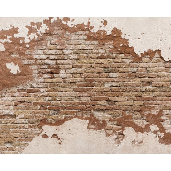 Brewster Distressed Brick Wall Mural