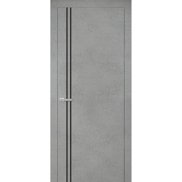 16 28 in. x 96 in. Right-Hand/Inswing Solid Concrete Wood Single Prehung Interior Door with Hardware