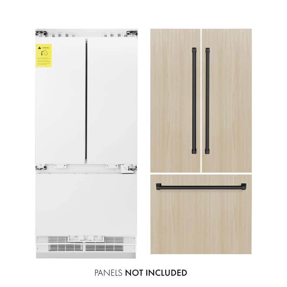 ZLINE Kitchen and Bath Autograph Edition 36 in. 3-Door Panel Ready
