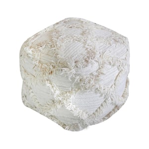 Jucar Natural Cube Pouf