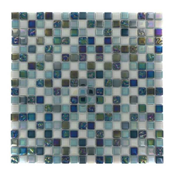 Ivy Hill Tile Capriccio Scafati 12 in. x 12 in. x 8 mm Glass Floor and Wall Tile