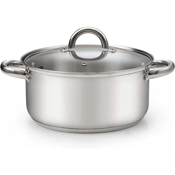 Basics 5.5 qt. Stainless Steel Dutch Oven