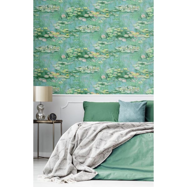 SUSSEXHOME Removable Wallpaper-Waterproof, Strippable, Light Resistance &  Cleanable Wall Paper Roll-Wallpaper-Leaves - On Sale - Bed Bath & Beyond -  31784534