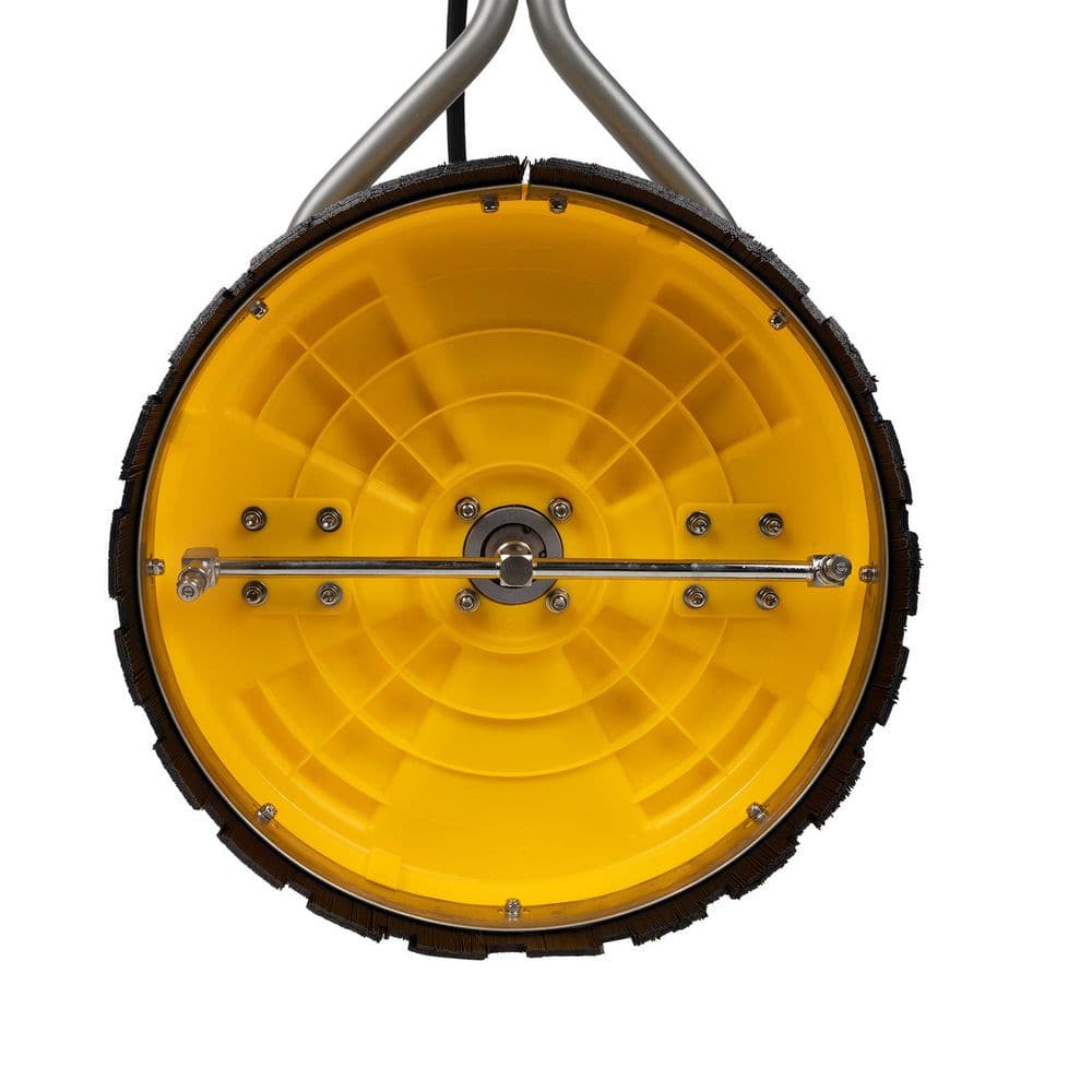 Yellow 16" Surface Cleaner with Ergonomic Handles